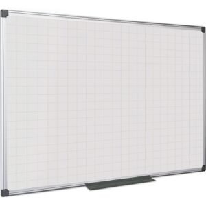 003144 Bi Office Gridded Non-Magnetic Drywipe Whiteboards