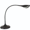 Arum Black LED Desk Lamp