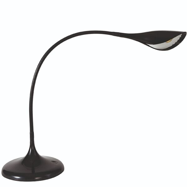 Arum Black LED Desk Lamp