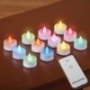 01_31820 Remote Control Tea Lights (Set of 12)