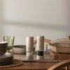10229_LS1_Square USB Rechargeable Electric Salt or Pepper Mill Stone