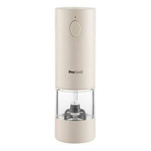 10229_P1 USB Rechargeable Electric Salt or Pepper Mill Stone