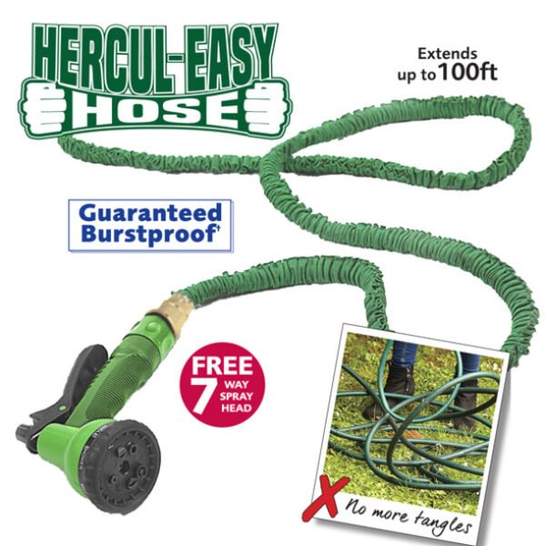 10_80800 Expanding Hercul-Easy Hose + £20 of accessories FREE including Bag