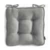 Velvet Mix Pack of 2 Seat Cushions - Natural