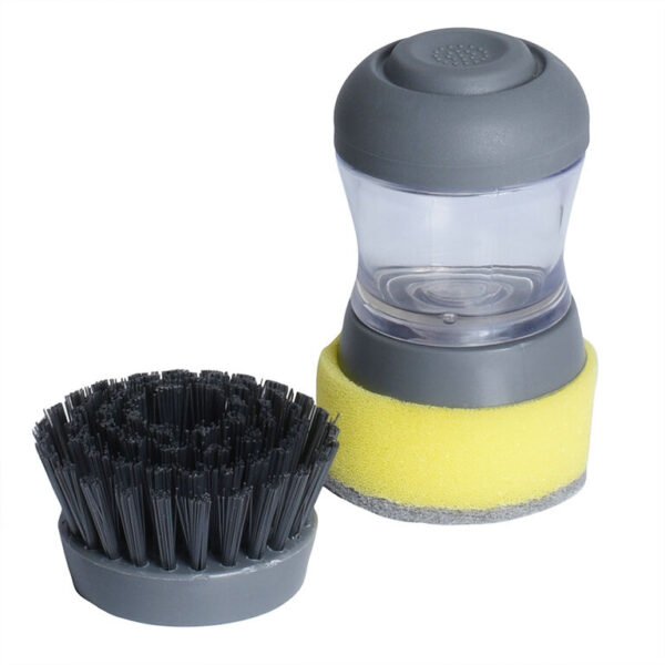 7453f317797b1e086c2a6822462d3dec Grey Dish Brush & Sponge Set