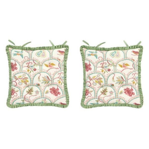 7955880_R_Z004A Habitat x Sanderson & National Trust Pack of 2 Seat Cushion